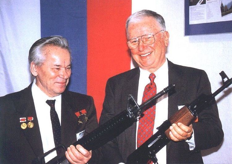 Eugene Stoner Firearms designers Mikhail Kalashnikov AK47 and Eugene Stoner AR