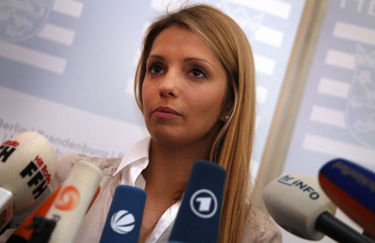 Eugenia Tymoshenko Daughter of Ukraine39s jailed exPM Tymoshenko meets German