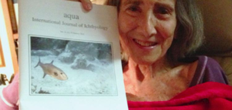 Eugenie Clark In Memoriam Dr Eugenie Clark 1922 2015 aqua International