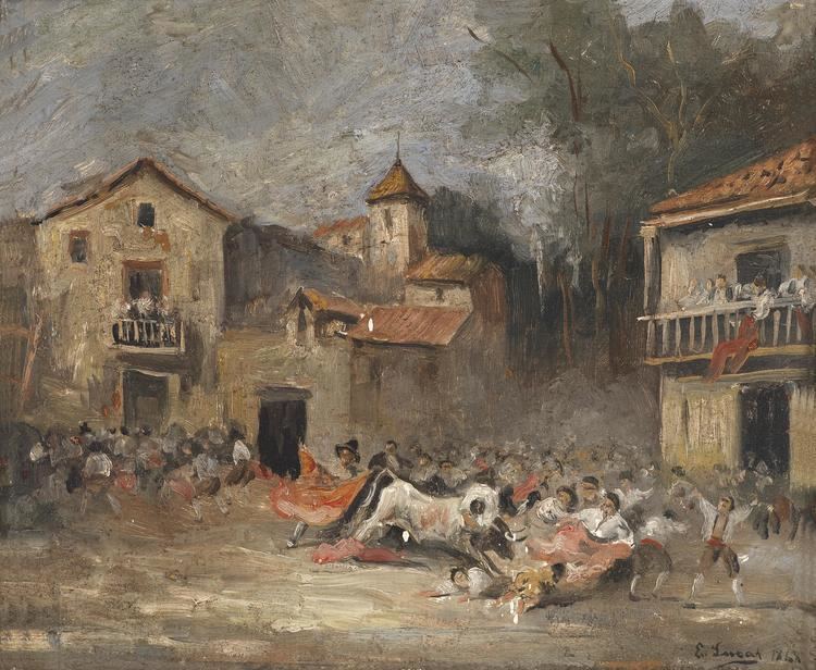 Eugenio Lucas Velázquez FileEugenio Lucas Velazquez attr Ein Stierkampf 1868jpg