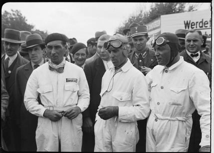 Eugenio Siena Eugenio Siena Tazio Nuvolari and Baconin Borzacchini Berlin 1933