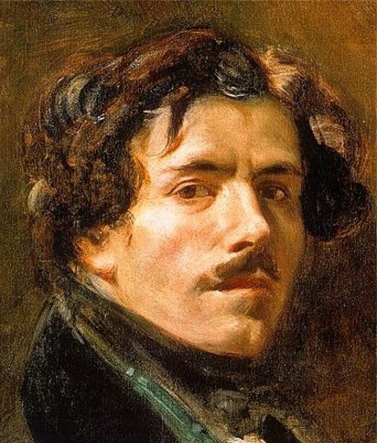 Eugène Delacroix Eugne Delacroix Romantic painter Quotes Aforismi Tutt39Art