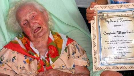 Eugénie Blanchard Eugnie Blanchard Antillaise de 114 ans nouvelle doyenne de l