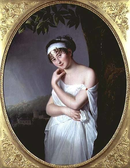 Eulalie Morin Portrait of Madame Recamier by Eulalie Morin ca17989 Chteau de