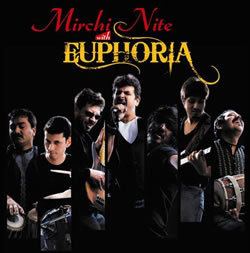 Euphoria (Indian band) Mirchi Nite with Euphoria Indian Television Dot Com