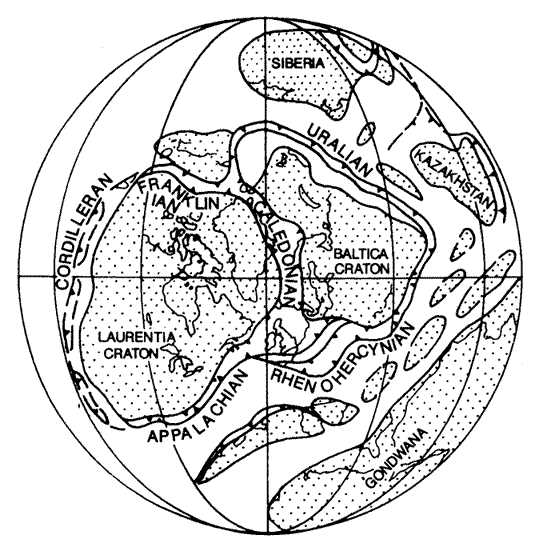 Euramerica Palaeos Earth Paleogeography Euramerica