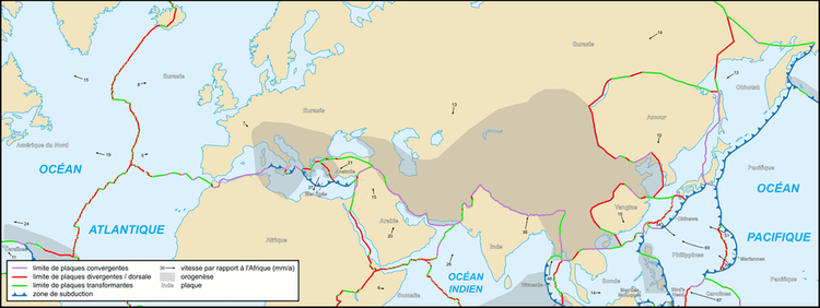 Eurasian Plate Eurasian Tectonics Home
