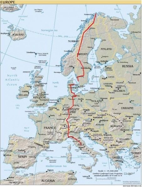 European long-distance paths European longdistance paths Borderless