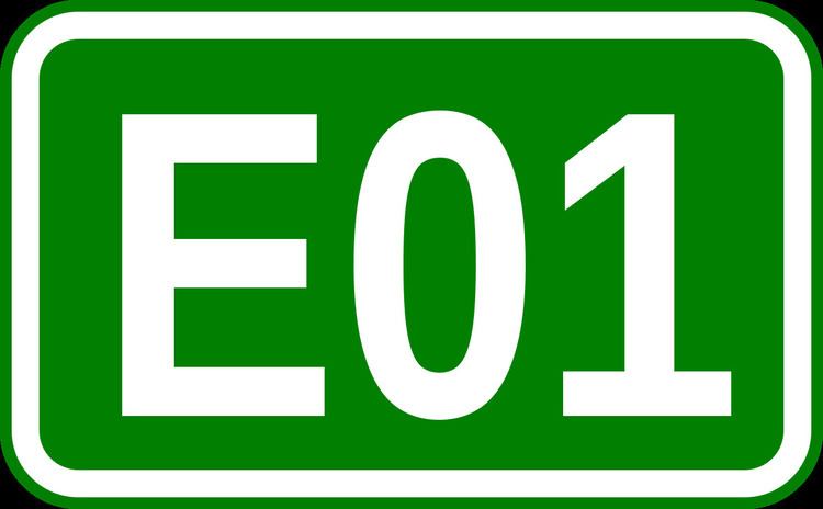 European route E01