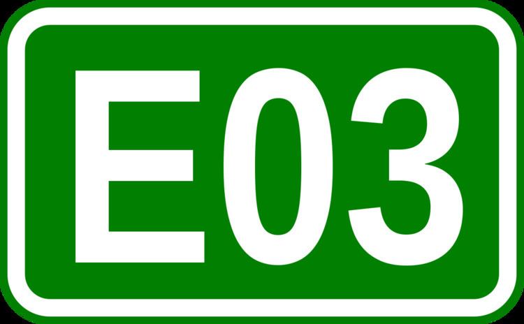 European route E03