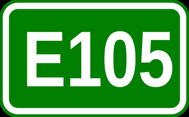 European route E105