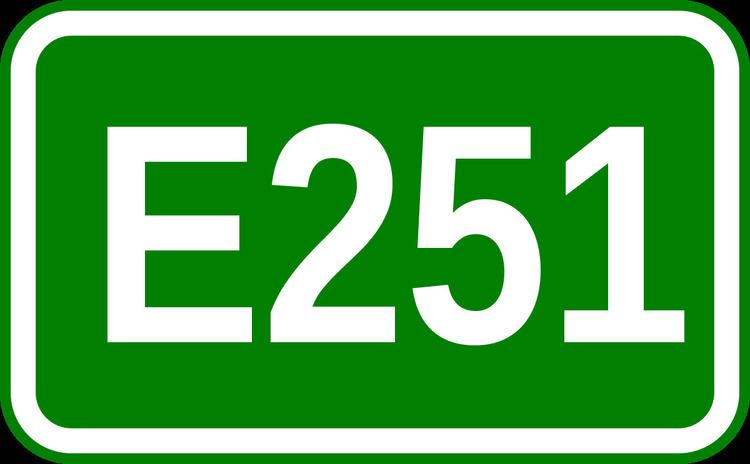 European route E251