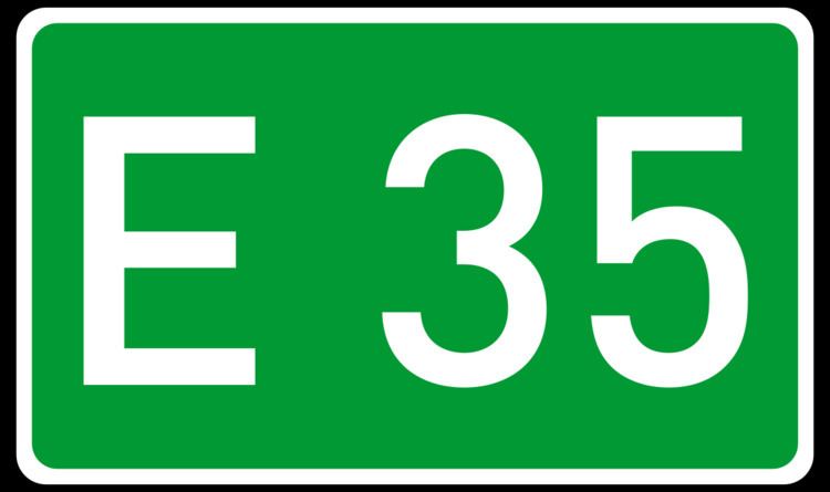 European route E35 in Germany