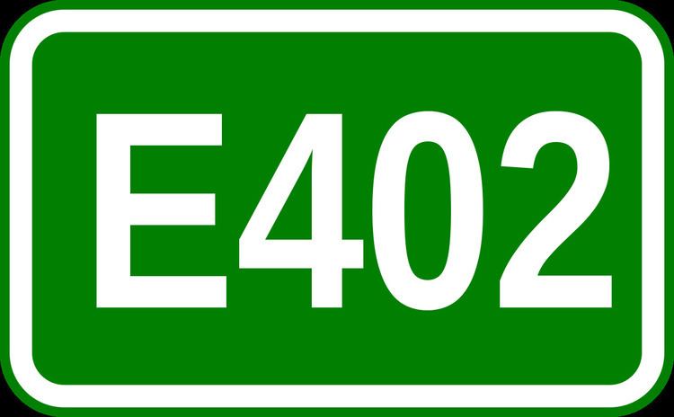 European route E402