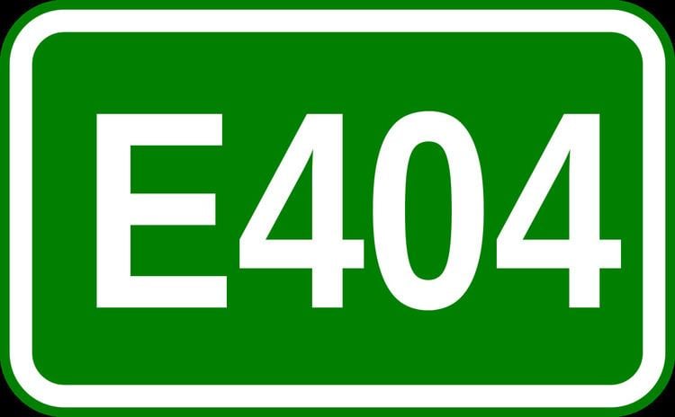 European route E404