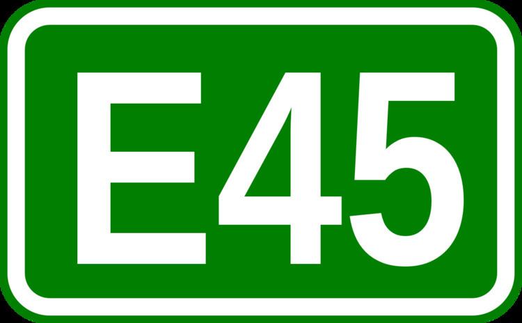 European route E45 in Sweden
