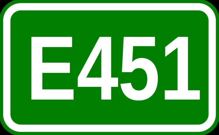 European route E451