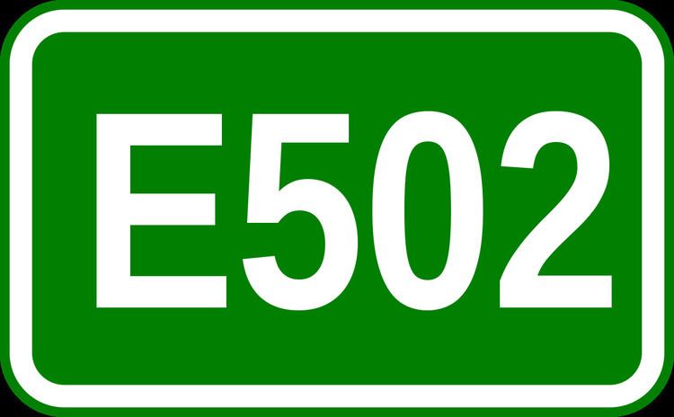 European route E502