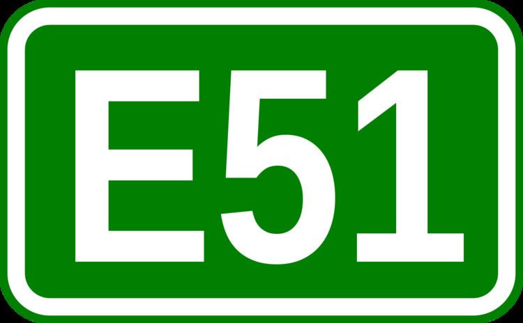 European route E51