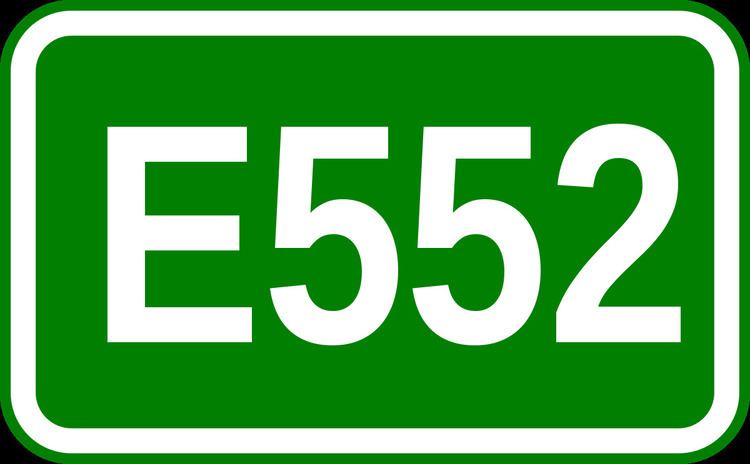 European route E552