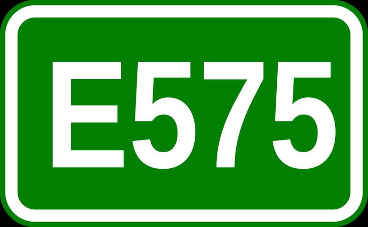 European route E575