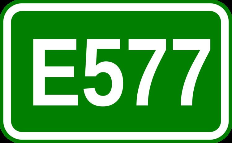 European route E577