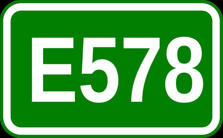 European route E578