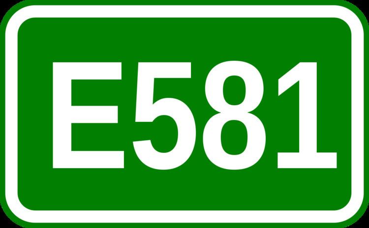European route E581