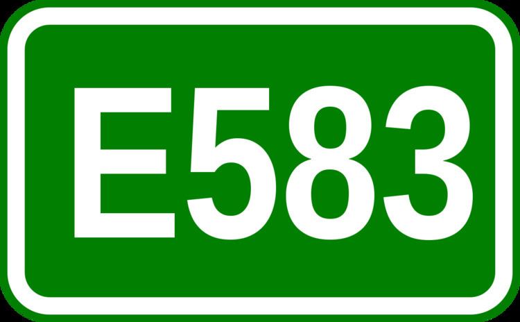 European route E583