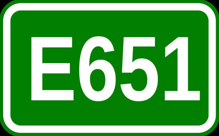 European route E651