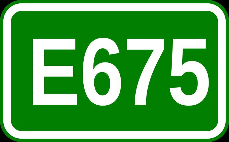 European route E675