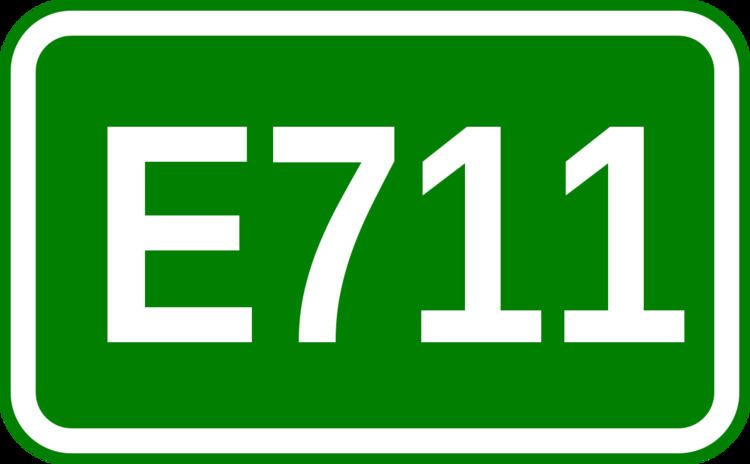 European route E711