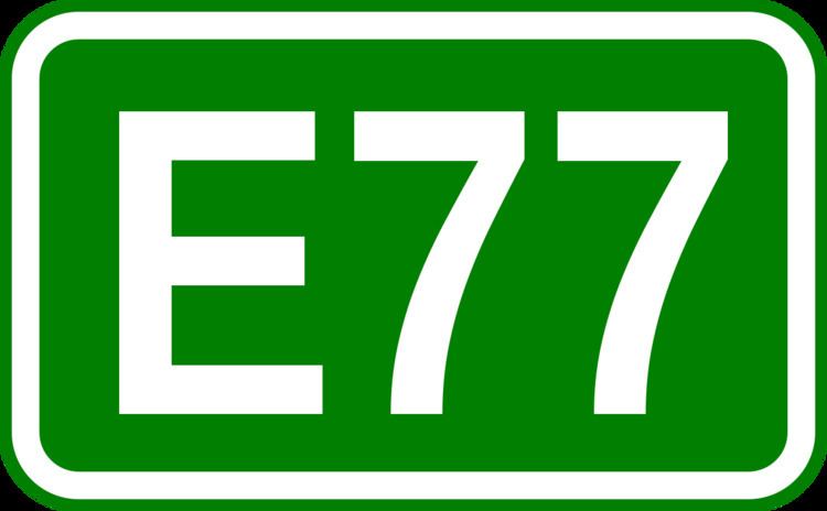 European route E77