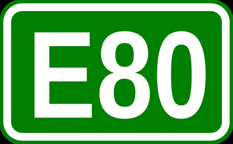 European route E80