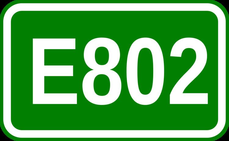 European route E802