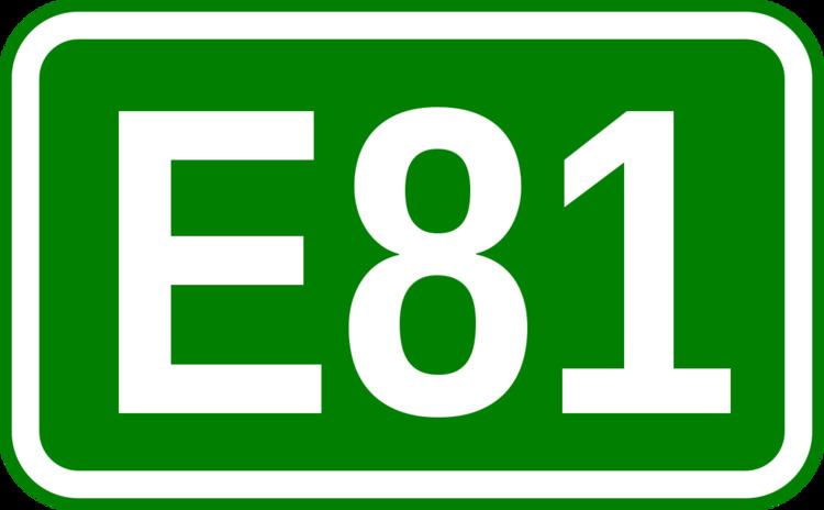European route E81