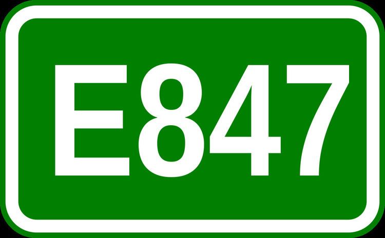 European route E847