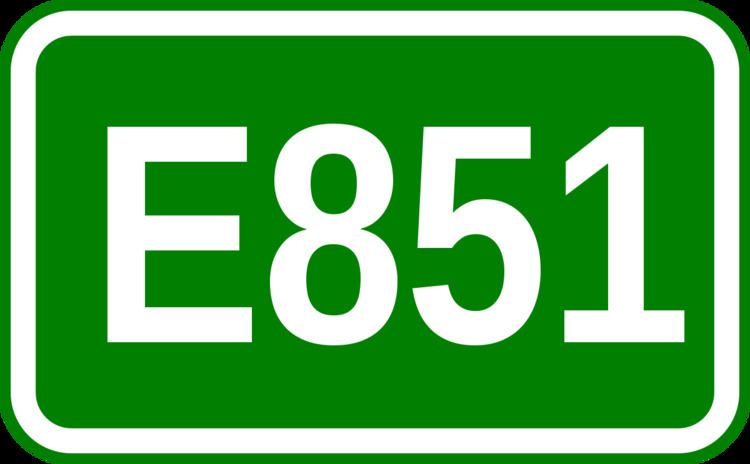 European route E851