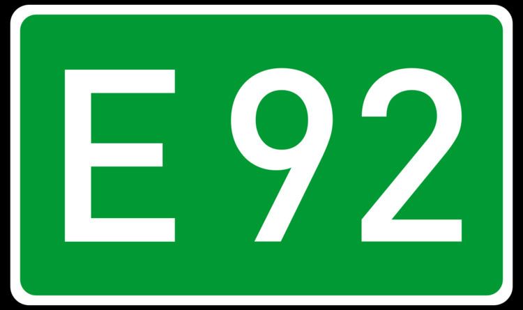 European route E92
