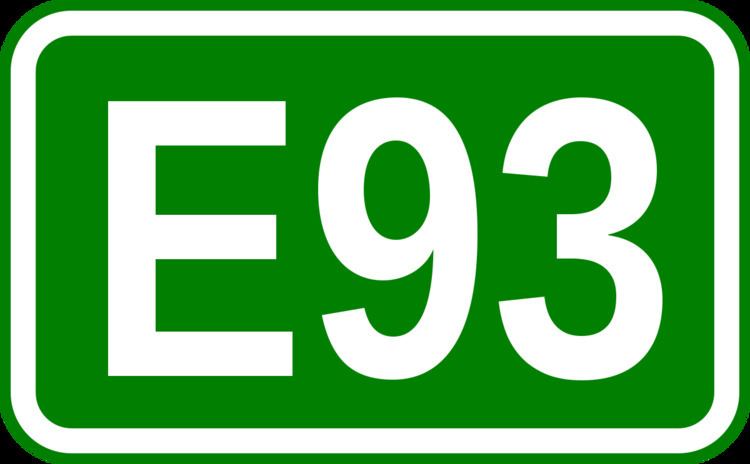 European route E93