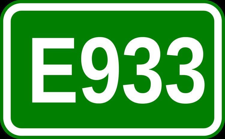 European route E933