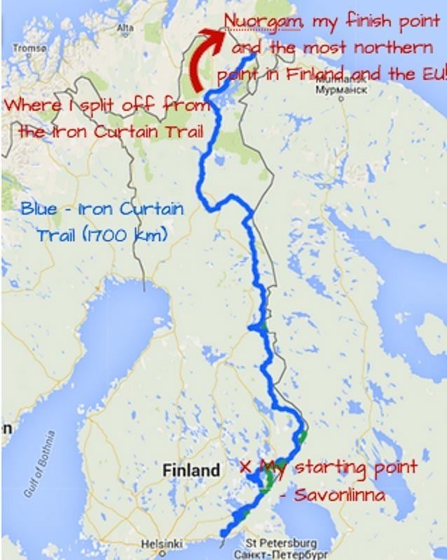 EV13 The Iron Curtain Trail How to Cycle the Eurovelo 13 Alone Across Finland