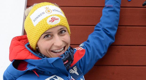 Eva Pinkelnig Nordische WM Skispringerin Eva Pinkelnig die fliegende