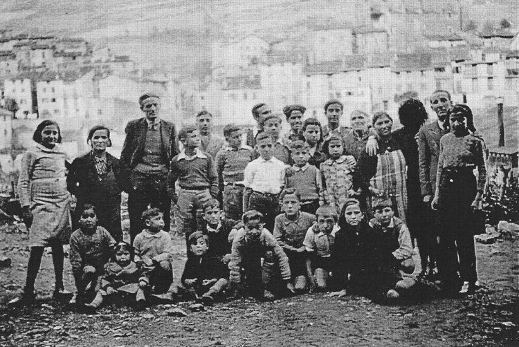 Evacuation of children in the Spanish Civil War