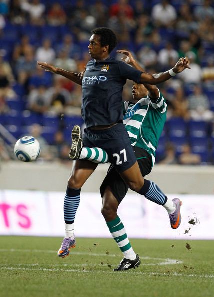 Evaldo Fabiano Evaldo Fabiano Photos Manchester City v Sporting Lisbon