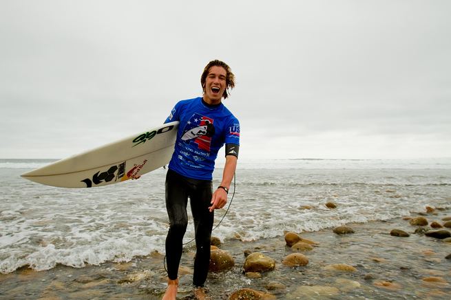 Evan Geiselman Evan Geiselman Victorious at Surfing America US
