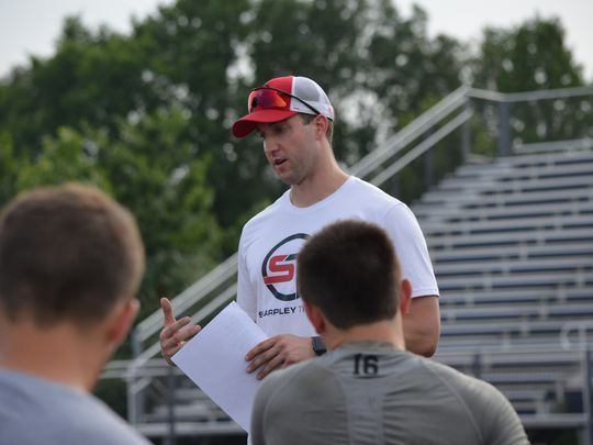Evan Sharpley QBs look for edge to get to the next level by attending Sharpley camp