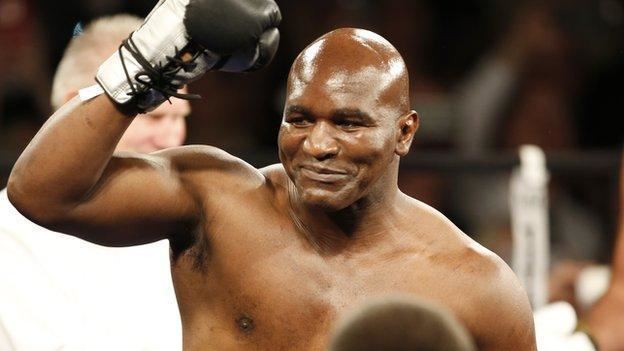 Evander Holyfield Evander Holyfield Boxing great who lost everything smiling again