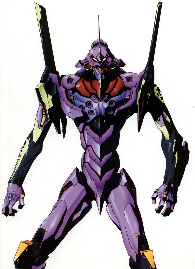 Evangelion (mecha) Mecha Image Of The Day Archives Evangelion Eva01 from the front