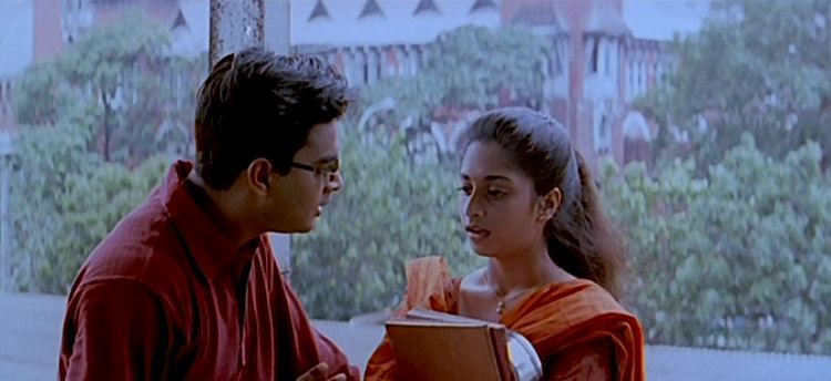 Evano Oruvan movie scenes After they decide to split only they both start missing each other so much and Mani Ratnam uses the song Evano Oruvan to showcase their missing each 